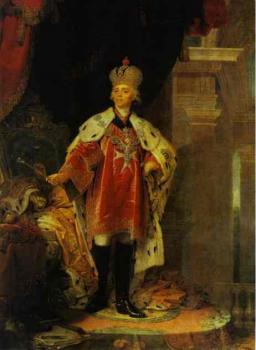弗拉基米爾 波羅維科夫斯基 Portrait of Paul I, Emperor of Russia